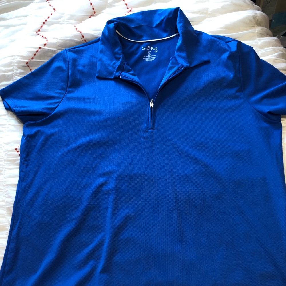 Royal blue golf shirt/colored shirt